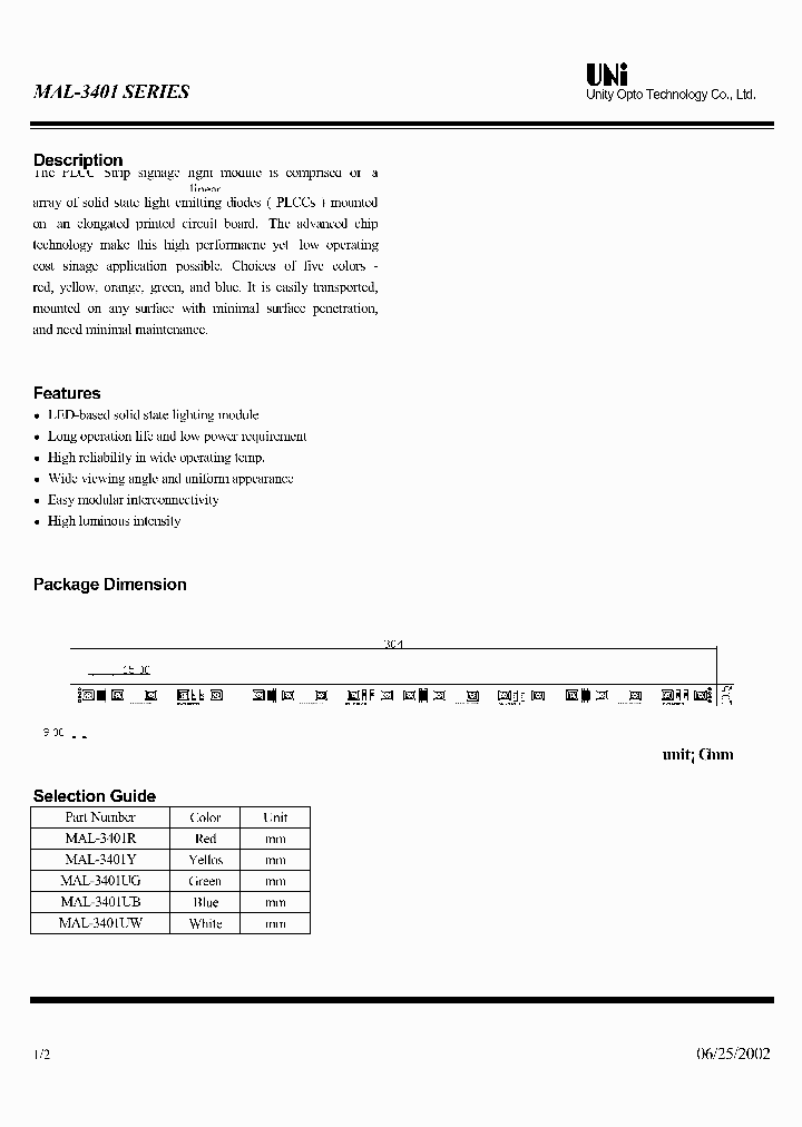 MAL-3401_4439847.PDF Datasheet