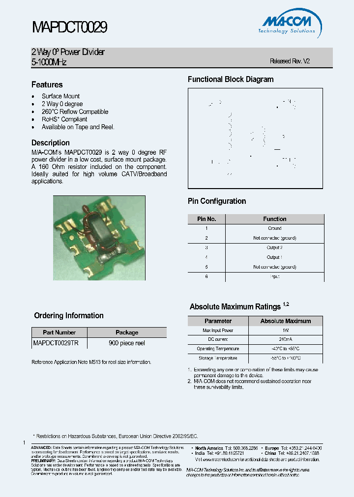 MAPDCT0029_4501145.PDF Datasheet