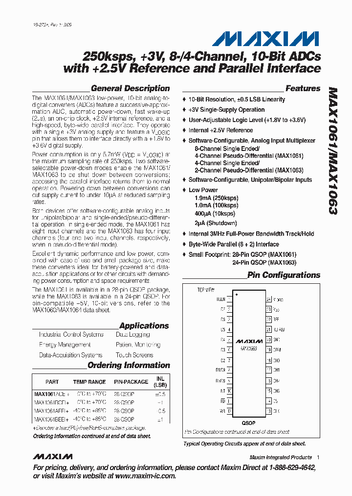 MAX1061ACEI_4538712.PDF Datasheet