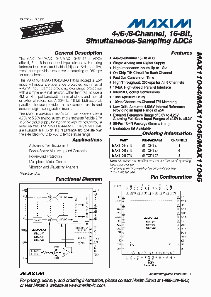 MAX11046ETN_4754363.PDF Datasheet