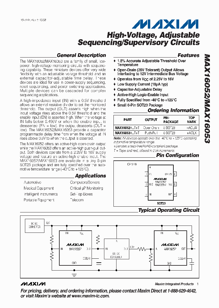 MAX16052AUTT_4584887.PDF Datasheet