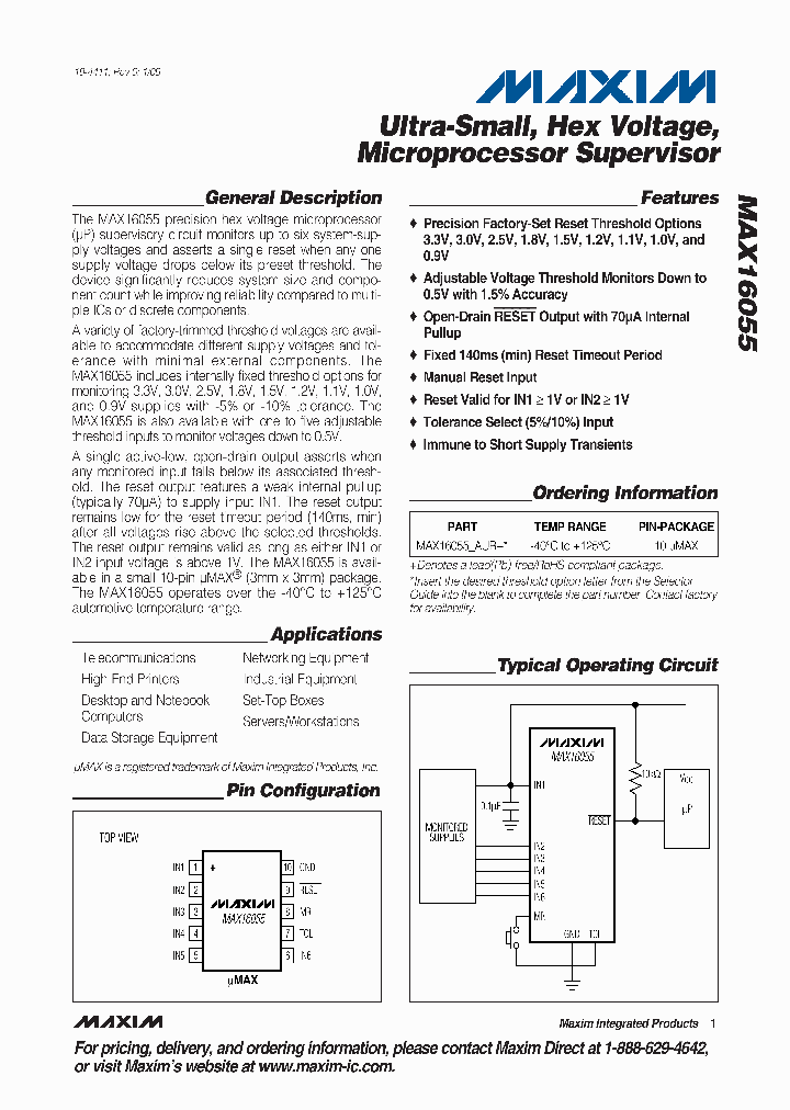 MAX16055AUB_4598829.PDF Datasheet