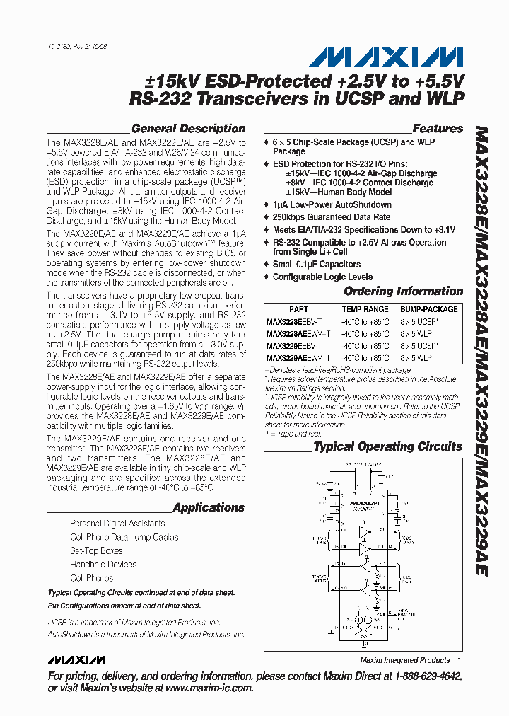 MAX3228AE_4266878.PDF Datasheet