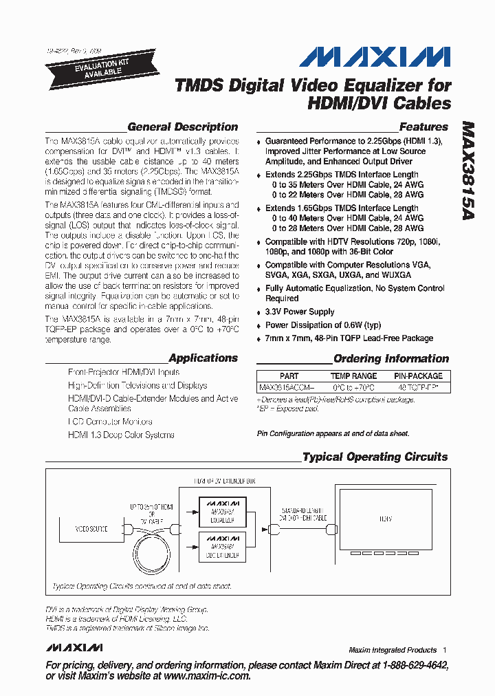 MAX3815ACCM_4677013.PDF Datasheet