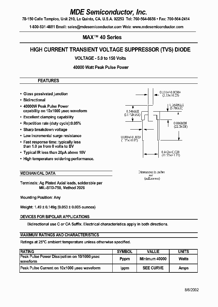 MAX40-100C_4355632.PDF Datasheet
