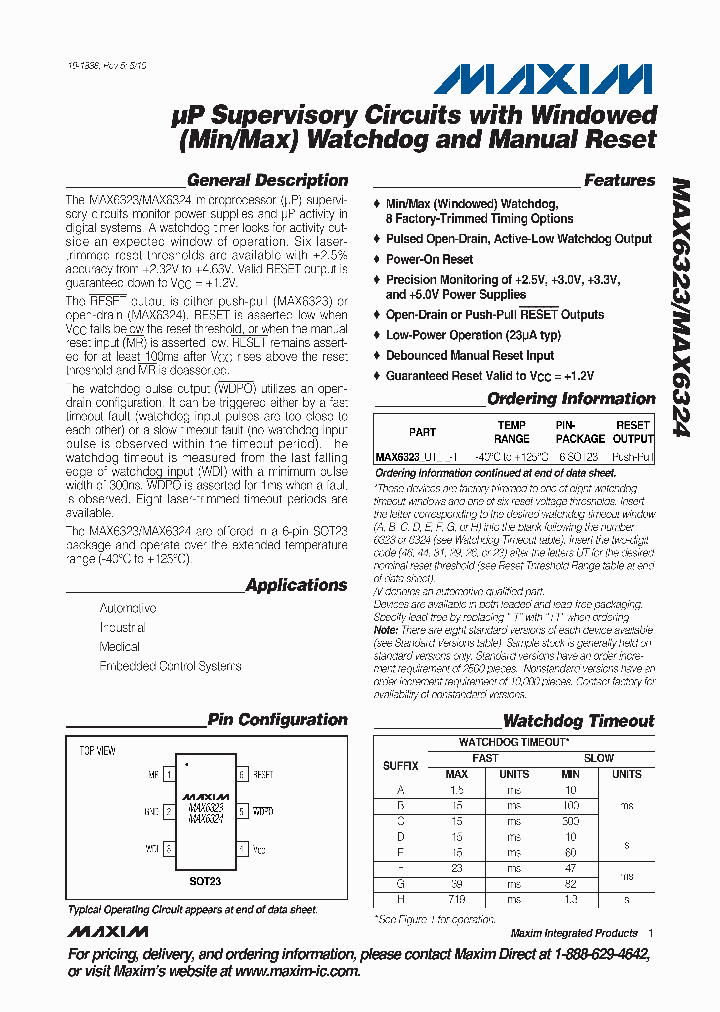 MAX6323HUT29_4905167.PDF Datasheet