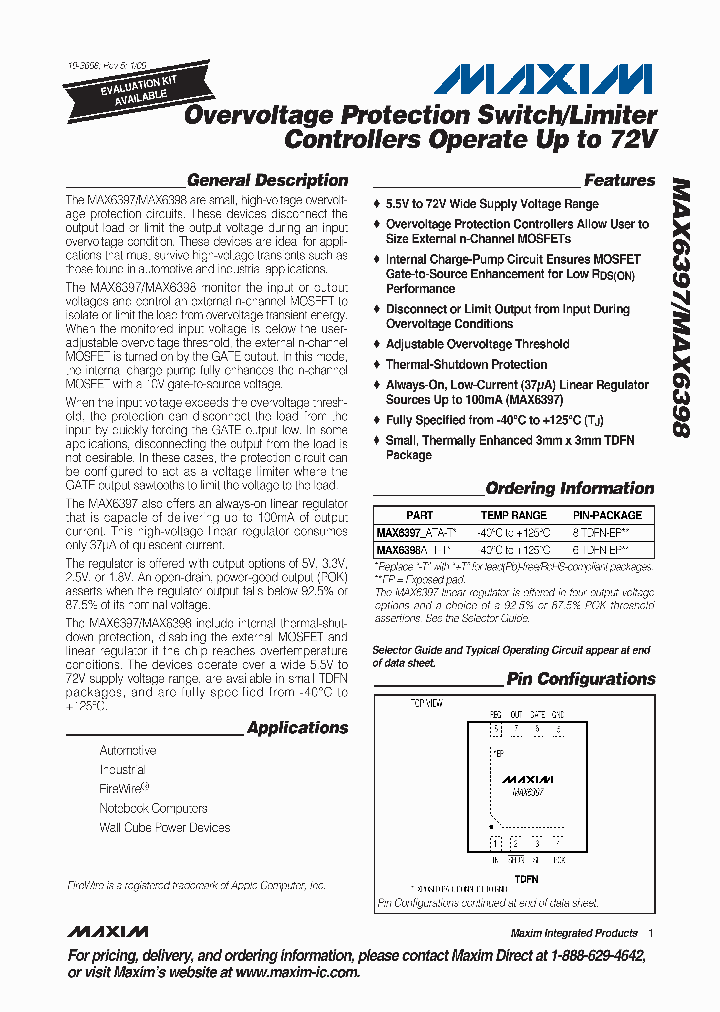 MAX6398ATT-T_4559938.PDF Datasheet