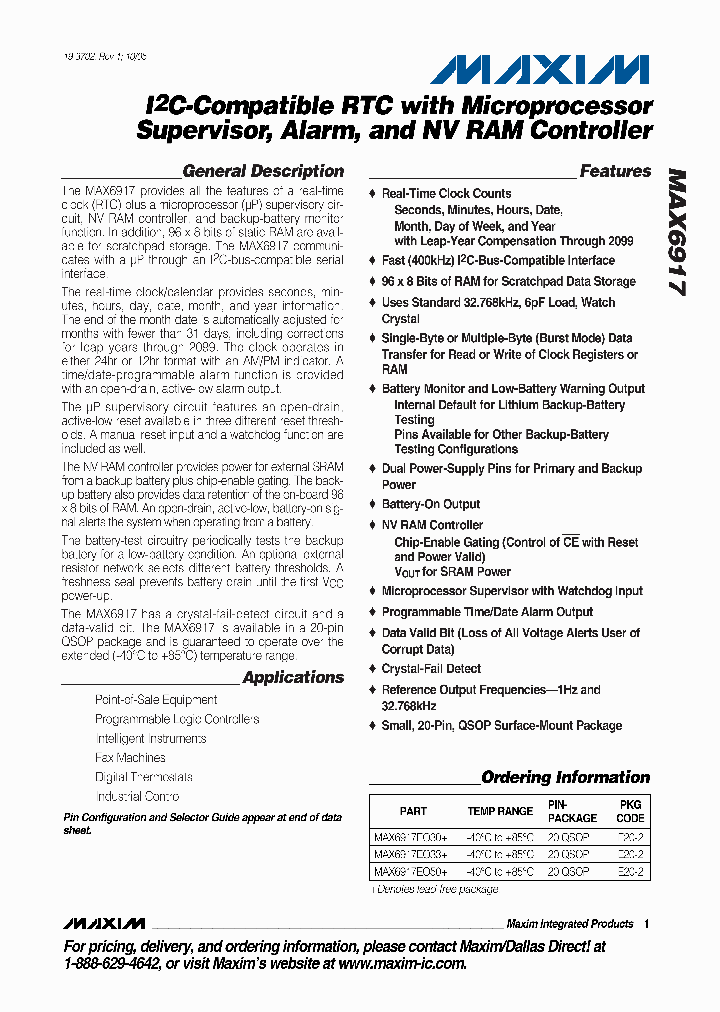 MAX691705_4885159.PDF Datasheet