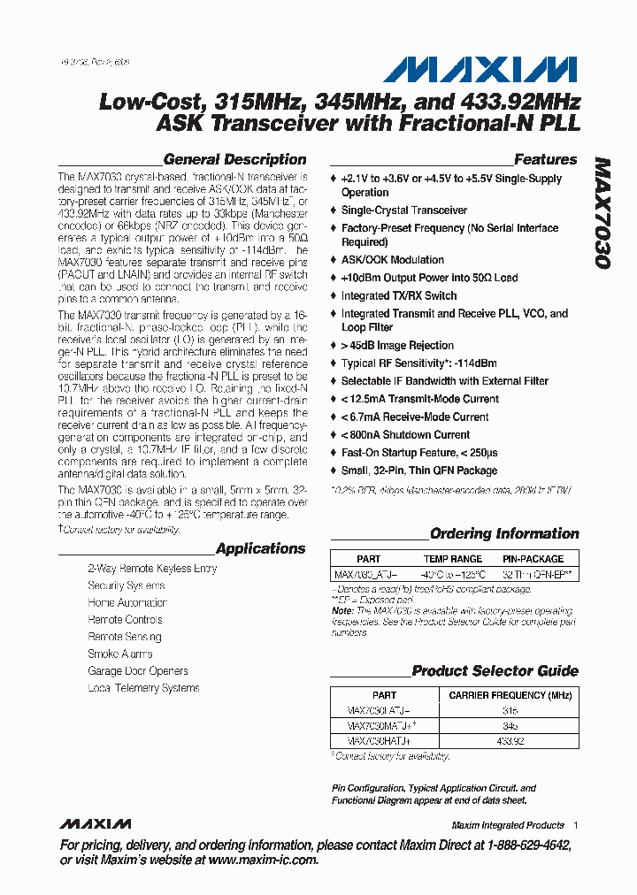 MAX703009_4657335.PDF Datasheet
