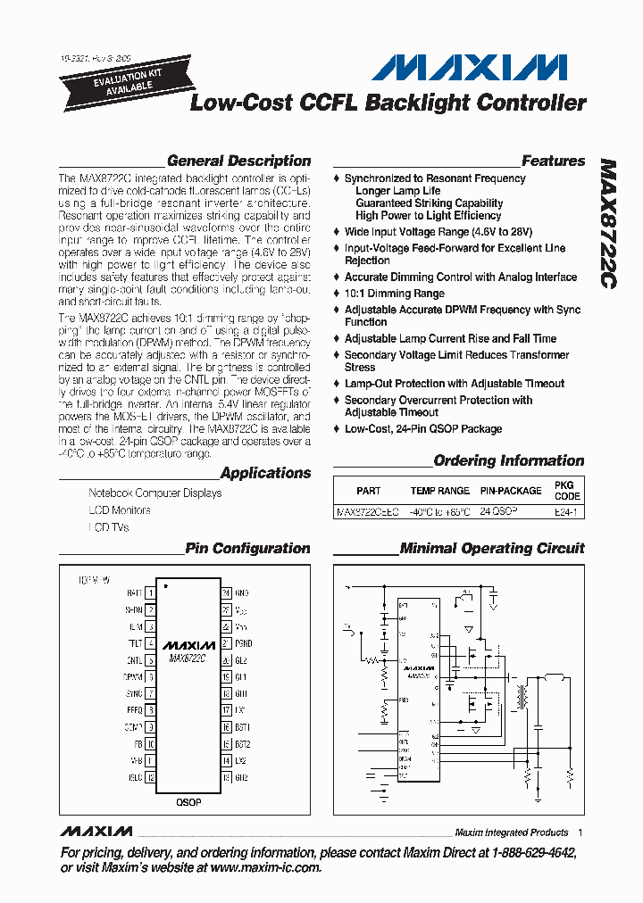MAX8722C_4540846.PDF Datasheet
