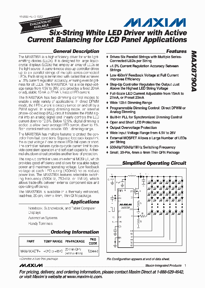 MAX8790A_4165666.PDF Datasheet