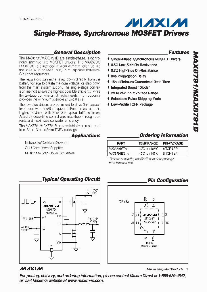 MAX8791B_4623366.PDF Datasheet