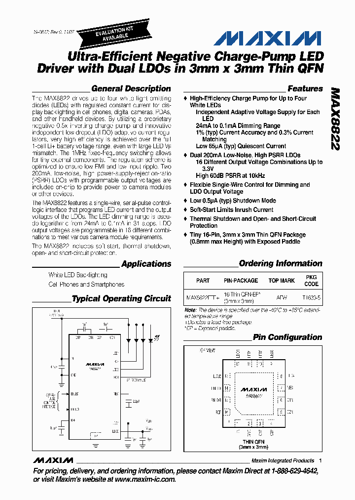 MAX8822ETE_4561031.PDF Datasheet