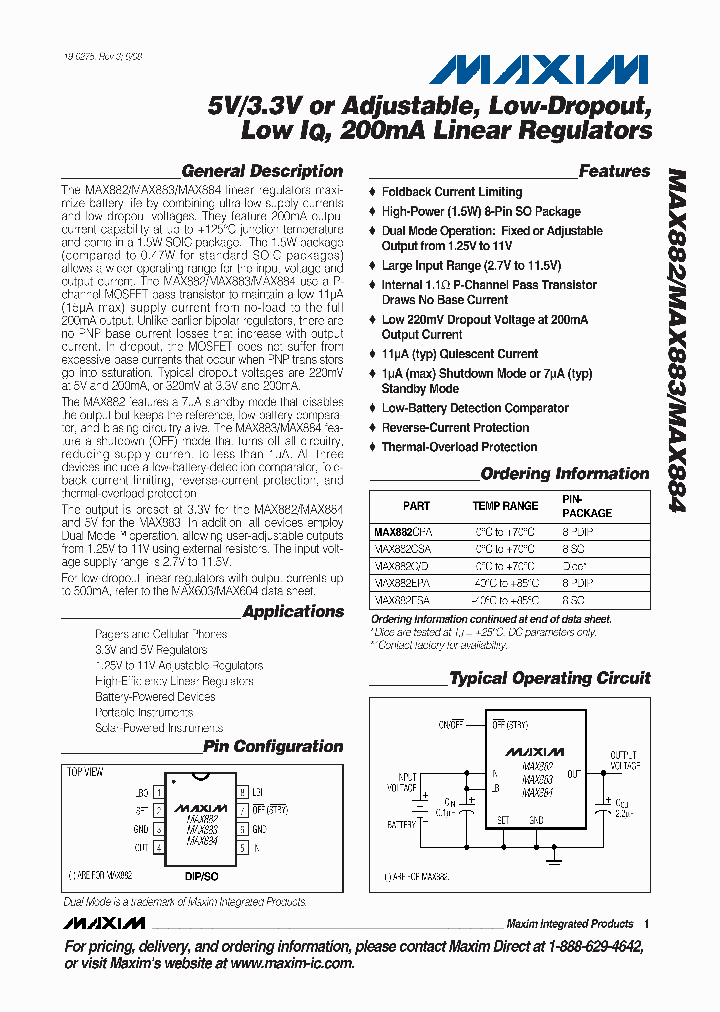 MAX882CD_4524472.PDF Datasheet
