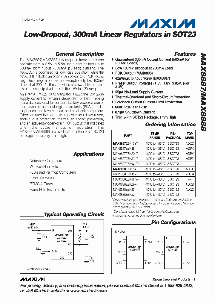MAX888709_4649260.PDF Datasheet