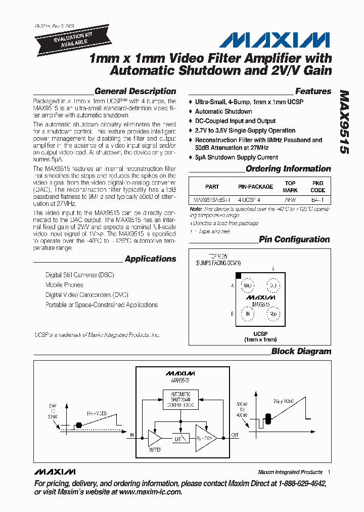 MAX9515_4305942.PDF Datasheet