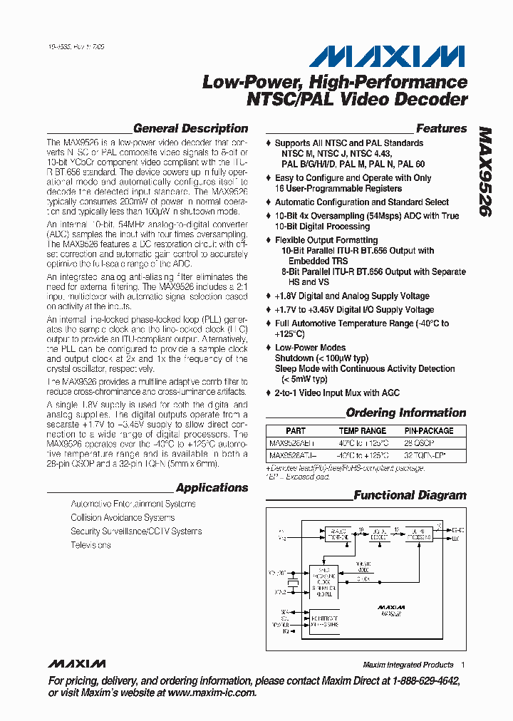 MAX9526AEI_4513092.PDF Datasheet