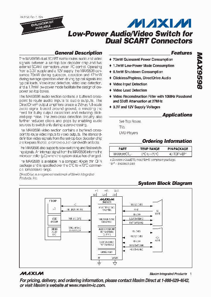 MAX959809_4660378.PDF Datasheet