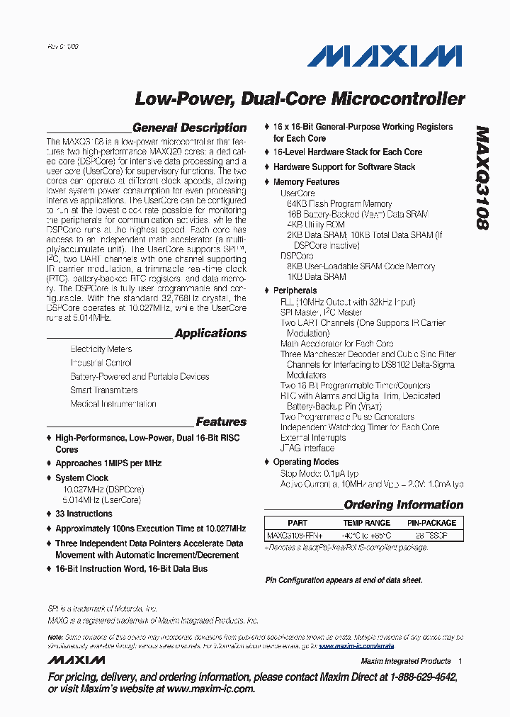 MAXQ3108_4846948.PDF Datasheet