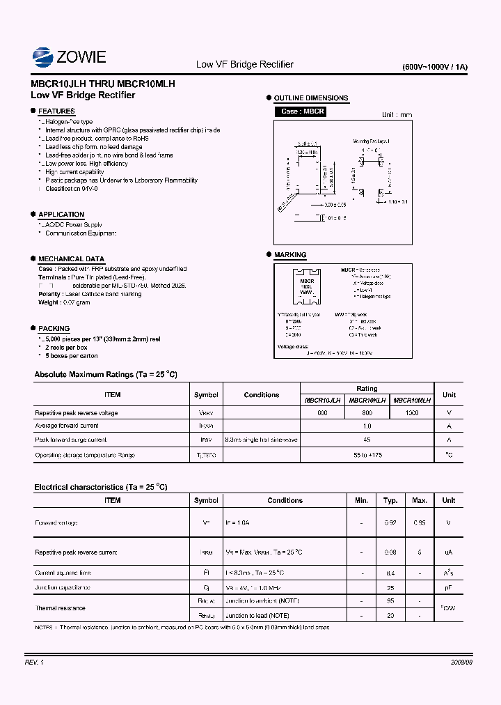 MBCR10KLH_4503997.PDF Datasheet