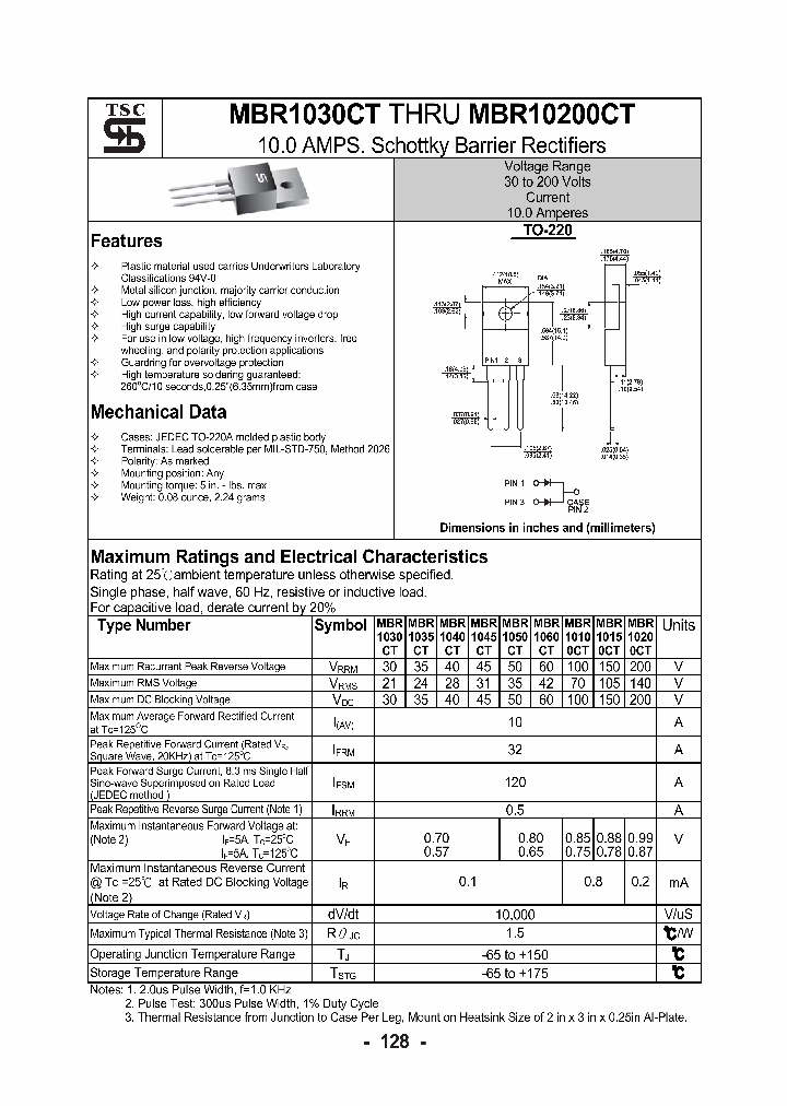 MBR10100CT_4484864.PDF Datasheet