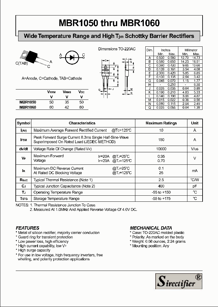 MBR1060_4173543.PDF Datasheet