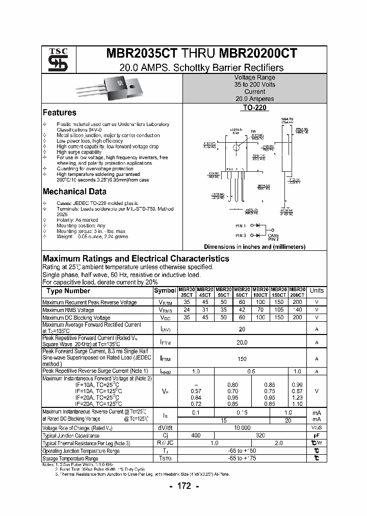 MBR2035CT_4654803.PDF Datasheet