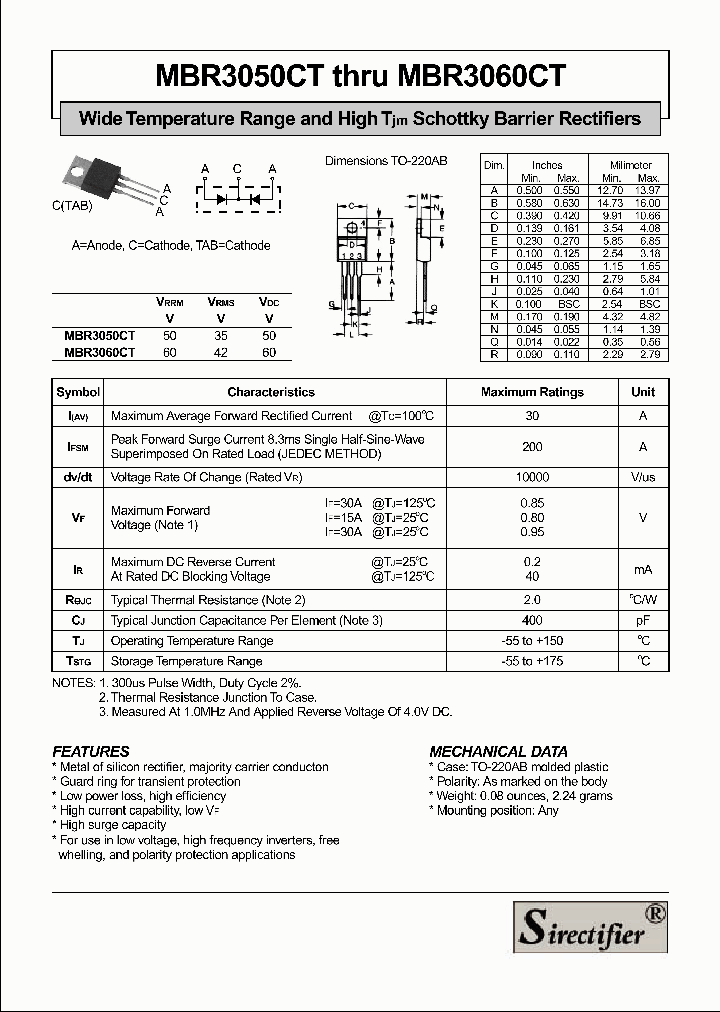 MBR3050CT_4254885.PDF Datasheet