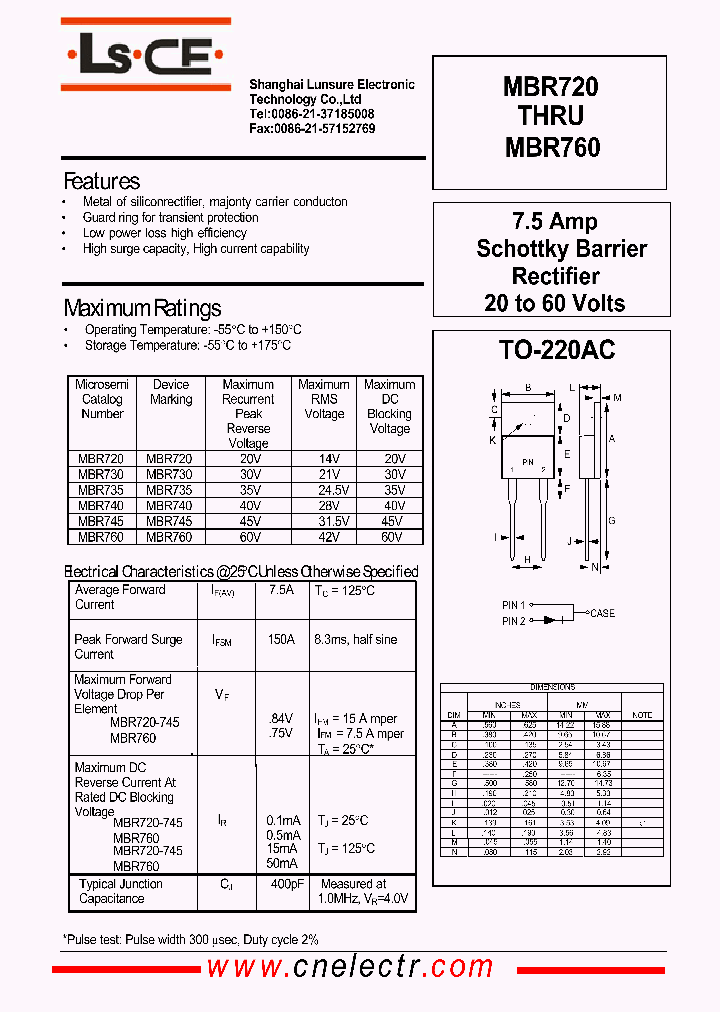 MBR760_4576229.PDF Datasheet