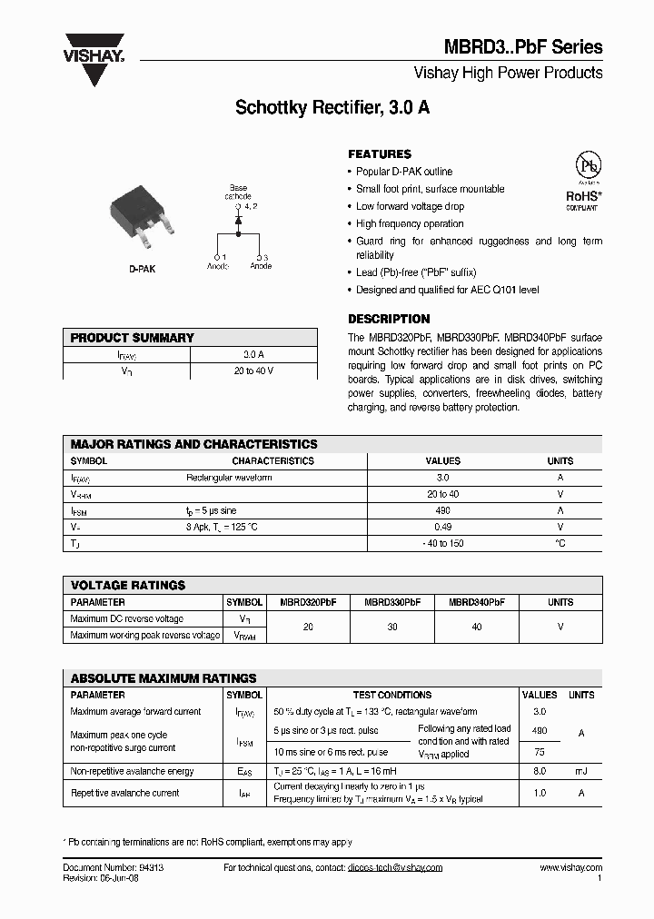 MBRD320_4325209.PDF Datasheet