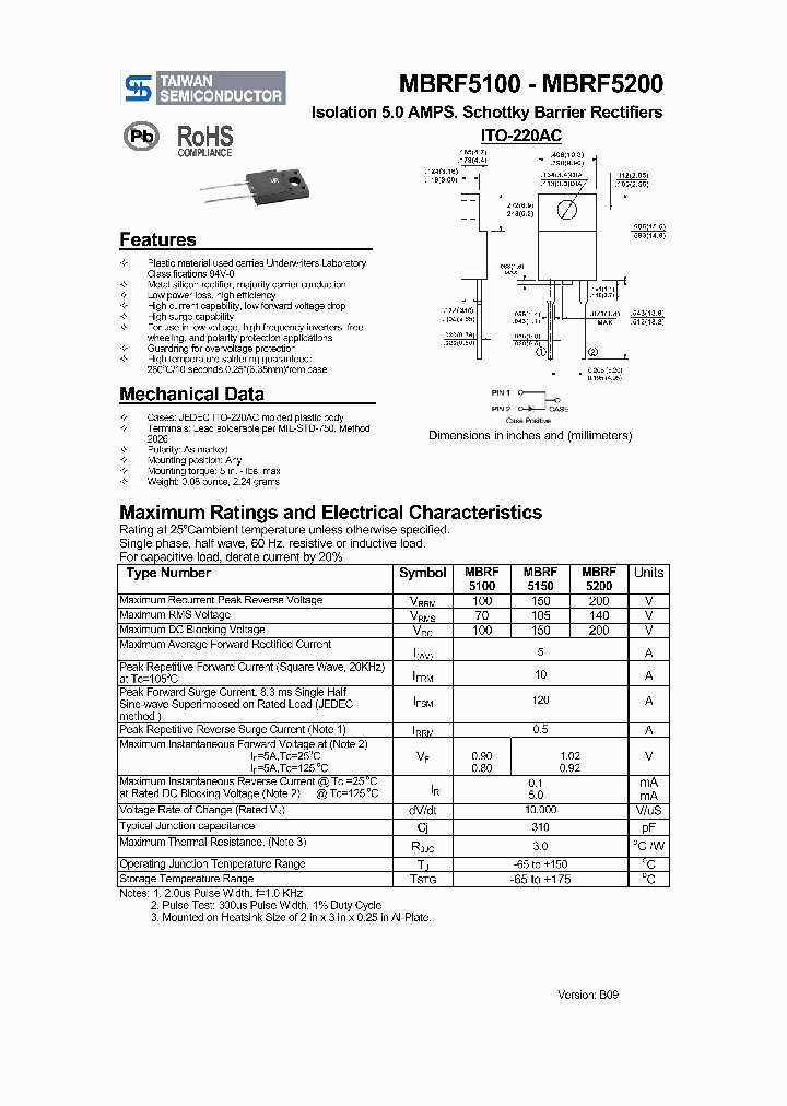 MBRF5100_4713716.PDF Datasheet