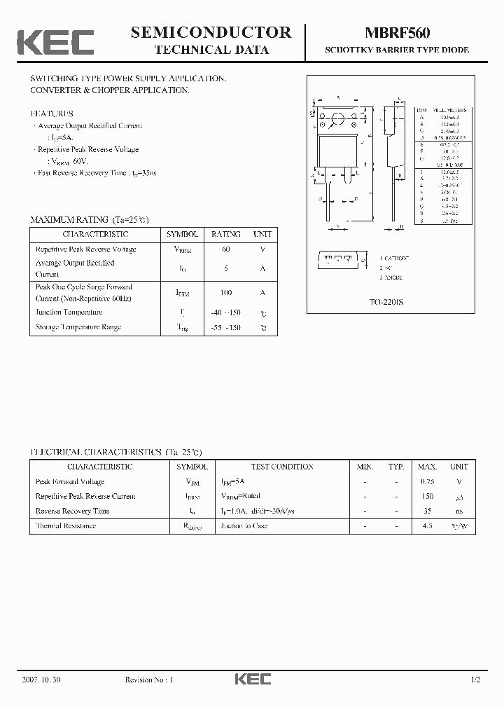 MBRF560_4169857.PDF Datasheet