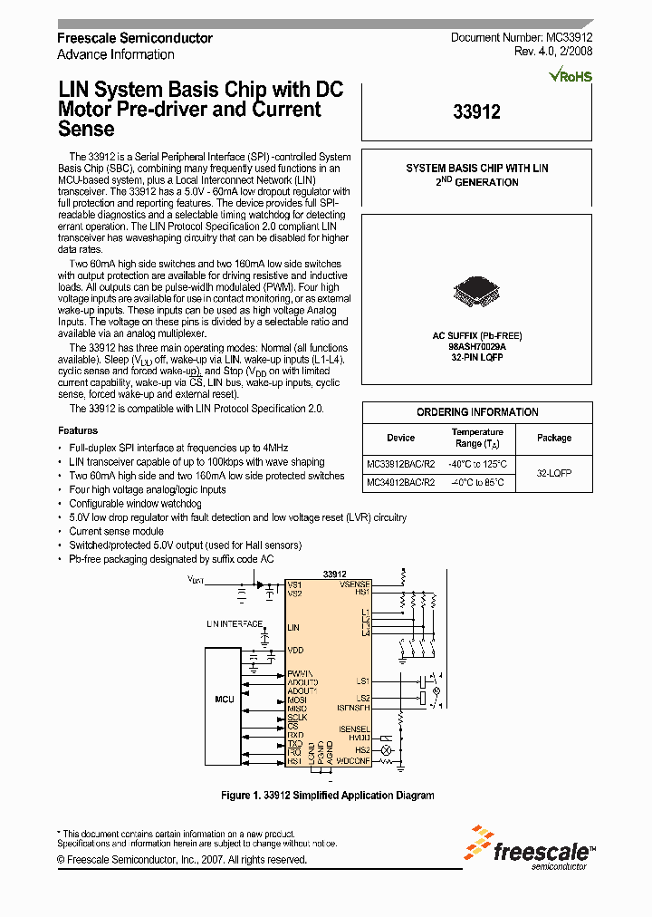 MC33912BAC_4261230.PDF Datasheet