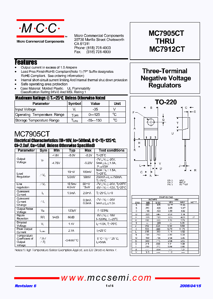 MC7909CT-BP_4745442.PDF Datasheet