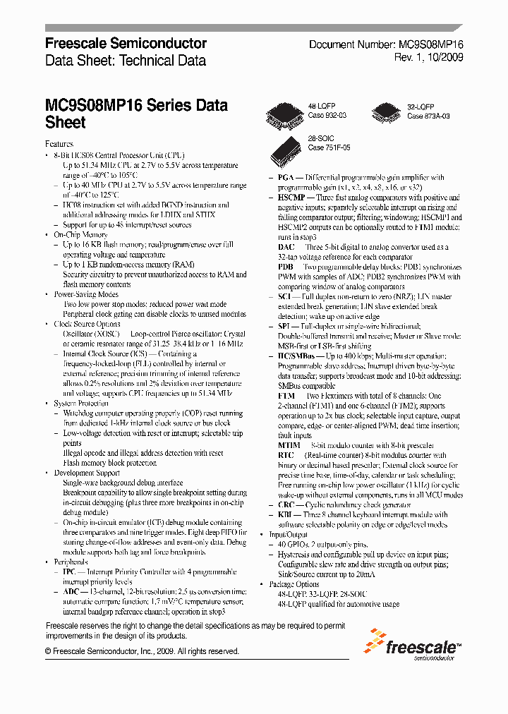 MC9S08MP12E2MLC_4510085.PDF Datasheet
