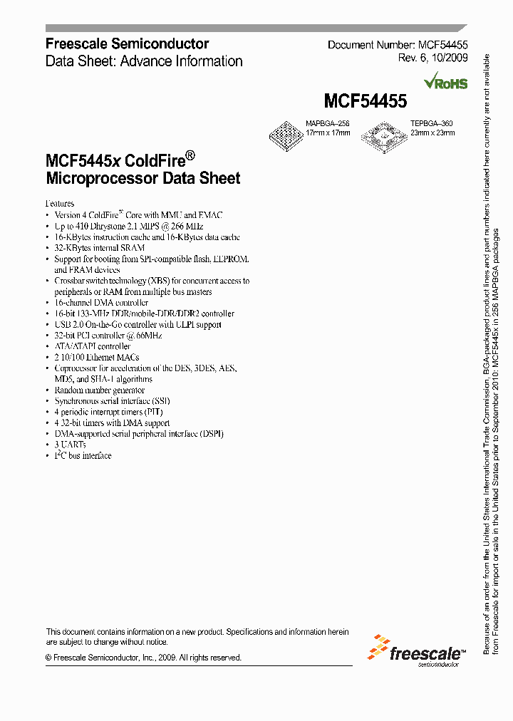 MCF54450CVM180_4907375.PDF Datasheet