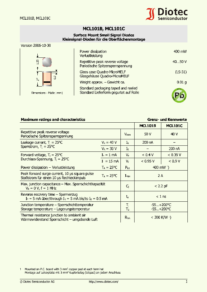 MCL101B_4226113.PDF Datasheet