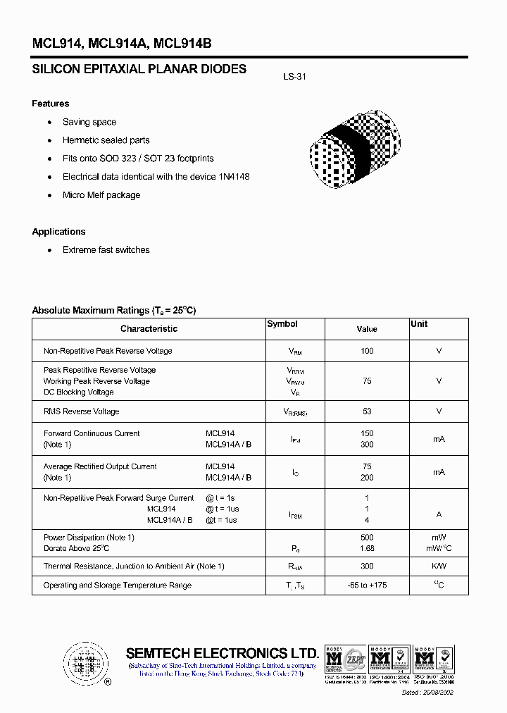 MCL914_4599079.PDF Datasheet