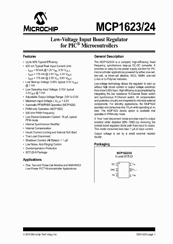 MCP1624-ICH_4656827.PDF Datasheet