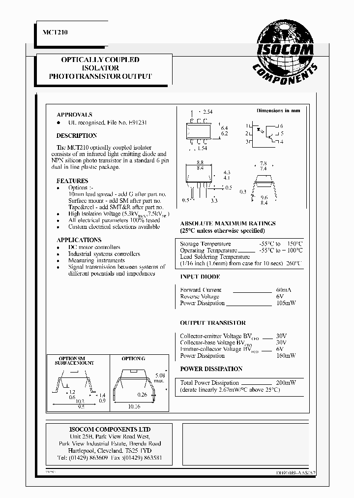 MCT210_4454526.PDF Datasheet