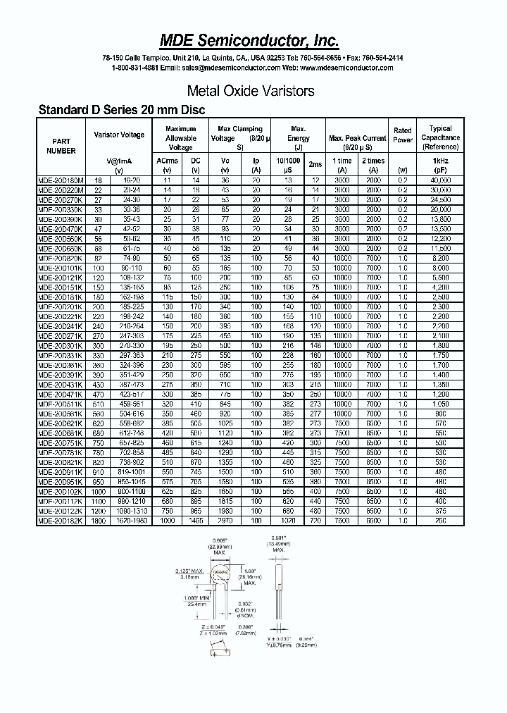MDE-20D621K_4724463.PDF Datasheet