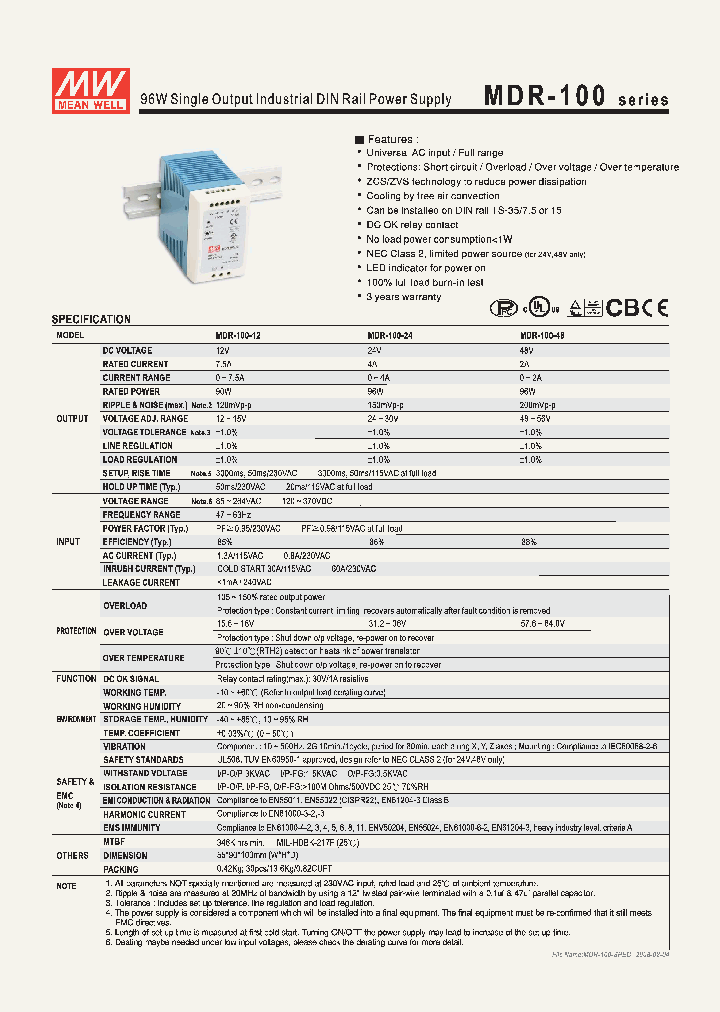 MDR-100_4465896.PDF Datasheet