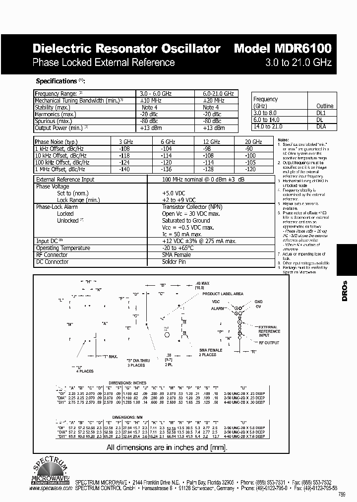 MDR6100_4405014.PDF Datasheet