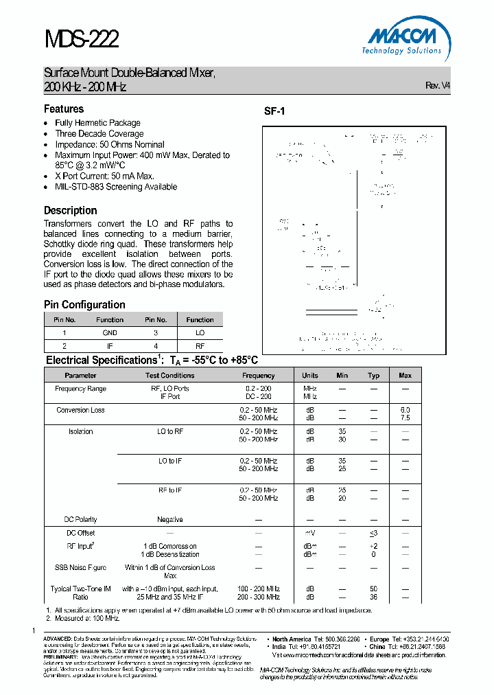MDS-222_4472545.PDF Datasheet