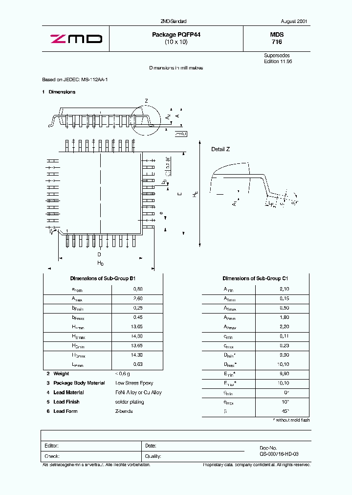 MDS716_4821152.PDF Datasheet