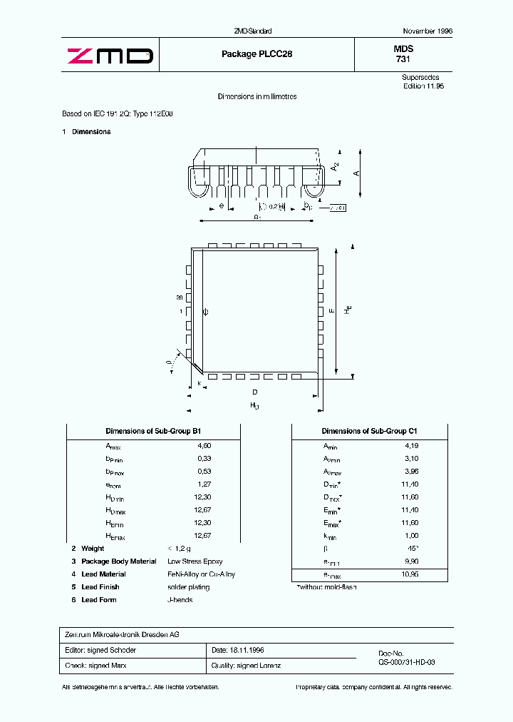 MDS731_4494105.PDF Datasheet