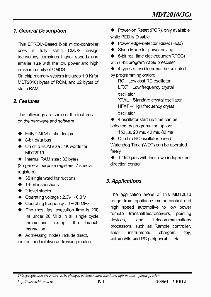 MDT2010JG_4230402.PDF Datasheet