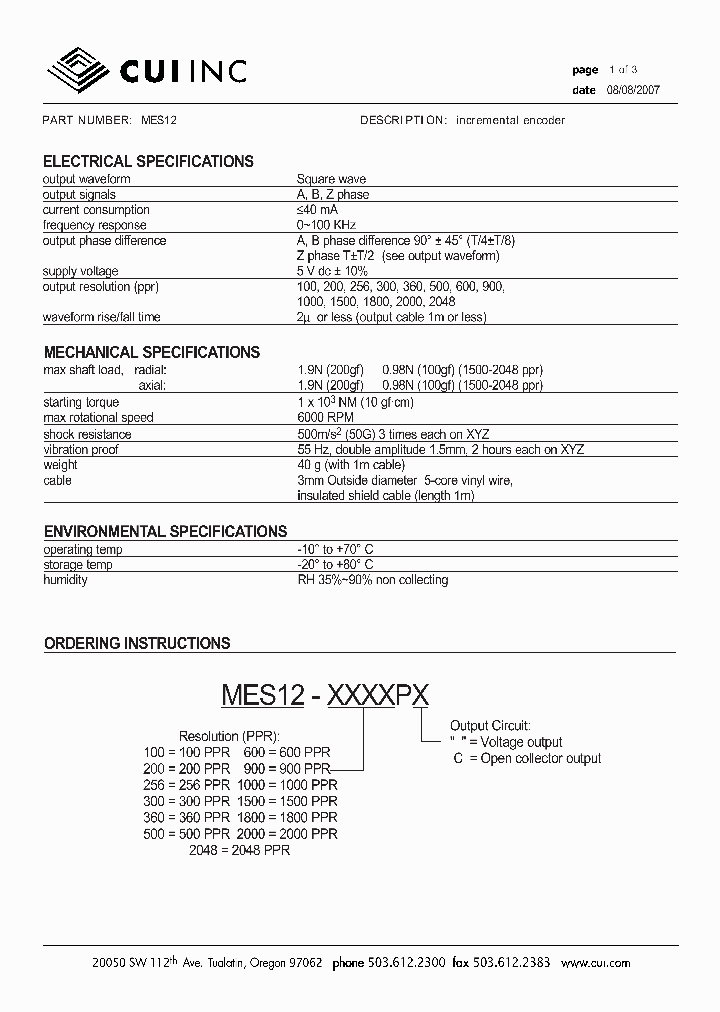 MES12_4605251.PDF Datasheet