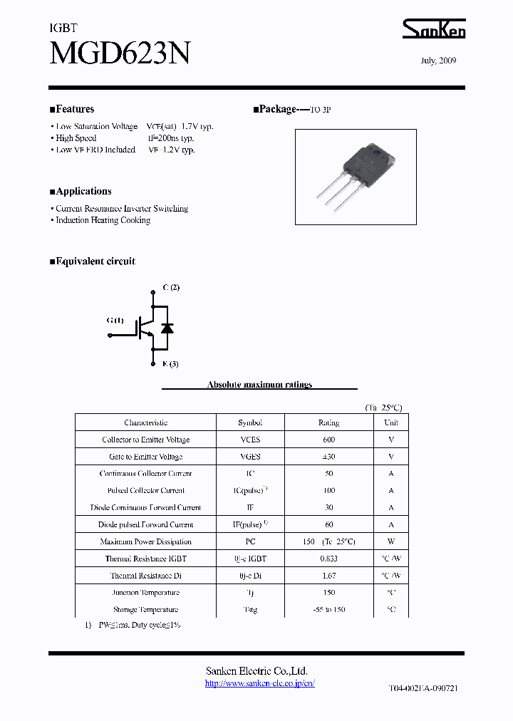 MGD623N_4539138.PDF Datasheet