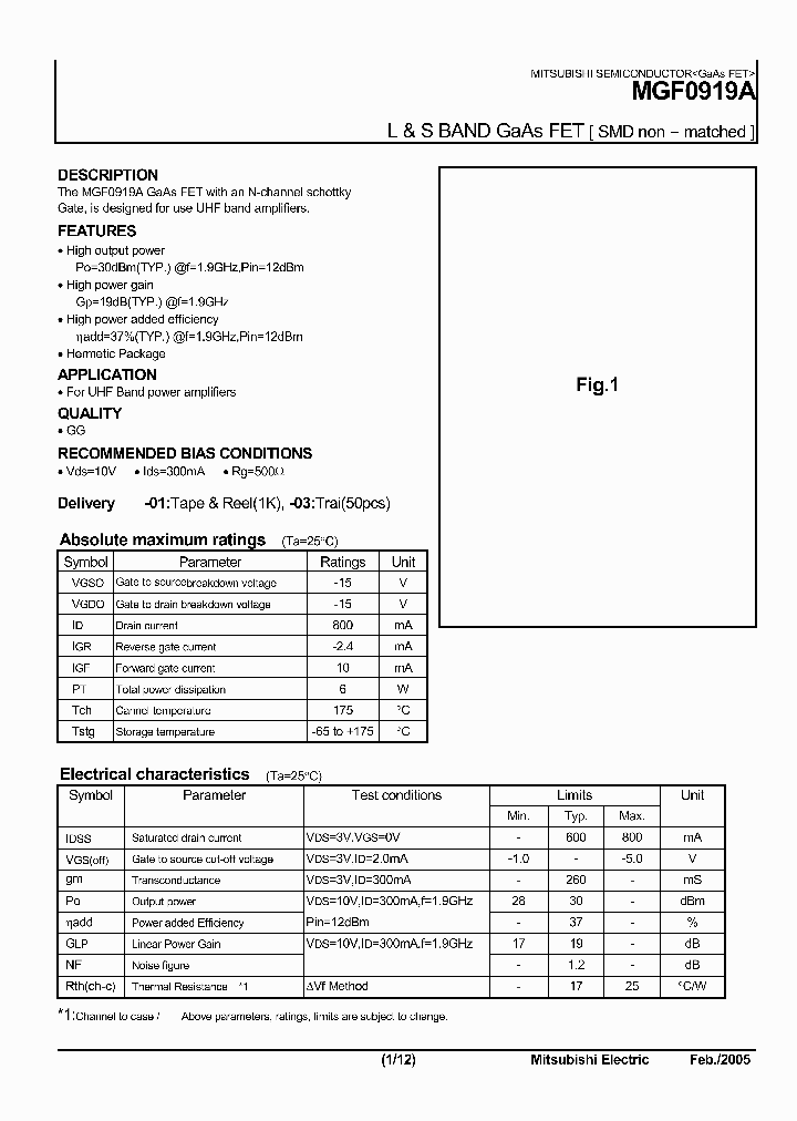 MGF0919A05_4859905.PDF Datasheet